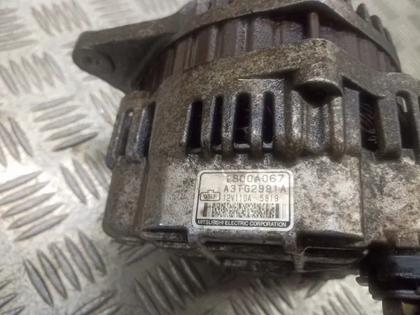 Vaihtovirtageneraattori Mitsubishi Lancer VII 2.0 16V OEM 1800A067 image 2