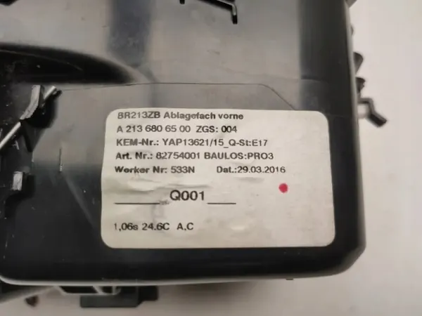 Mercedes-Benz Askfat OEM A2136806500 - Begagnad image 6