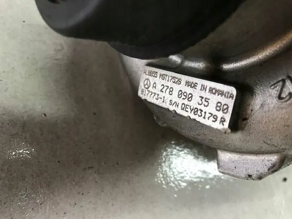 Turboalimentador Mercedes A278 V8 A 2780901780 image 3