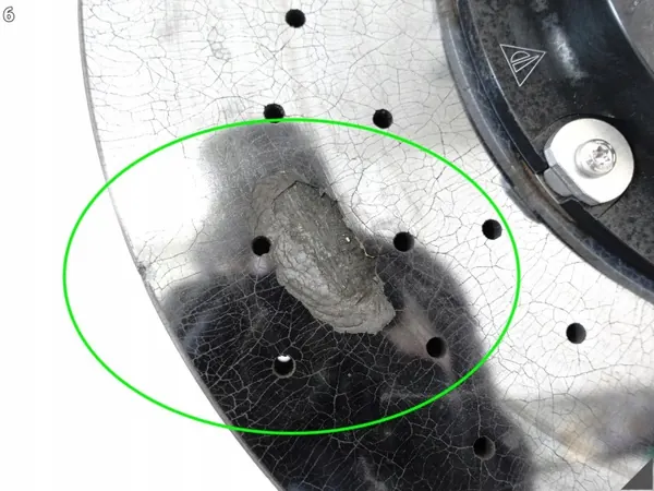 Porsche OEM 971615302K Keramik-Bremsscheibe vorne rechts image 7