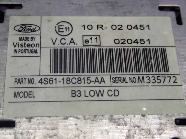 Ford Fiesta VI Radio OEM Zawada-357846- Gebruikt image 6