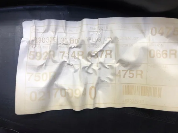 OEM 809004592R Dörrklädsel Höger Fram Twingo 3 image 3