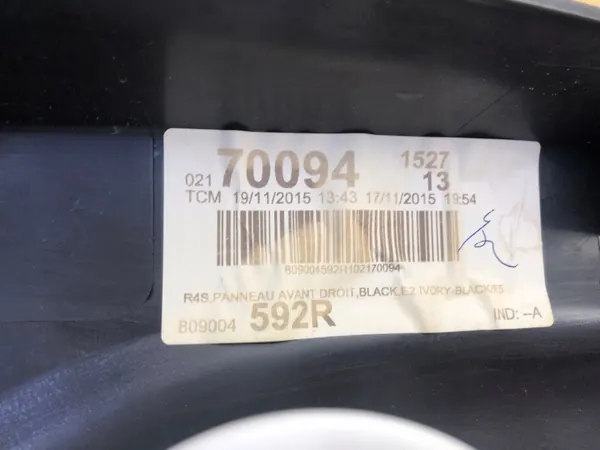 OEM 809004592R Dörrklädsel Höger Fram Twingo 3 image 4