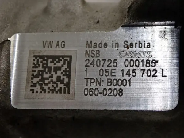 OEM 05E145702L Actuador Turbo para VW Golf 8 1.5 TSI image 7
