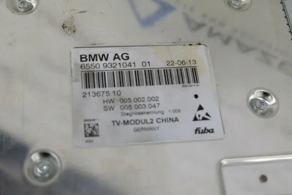 Begagnad BMW OE videomodul 9321041 för X5 F15 image 6