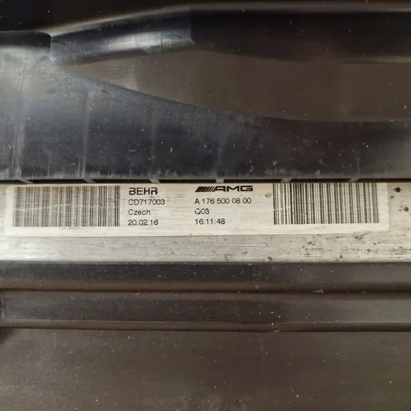Mercedes W176 A45 AMG Radiatoren image 8
