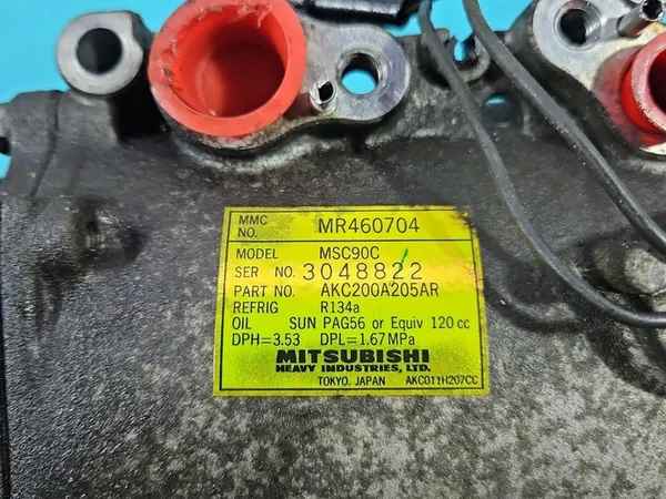 Compresseur de Climatisation Mitsubishi Outlander I MR460704 image 4