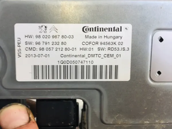 Start-Stop-Modul OEM 9679123280 für Peugeot 208 1.6 EHDI image 4