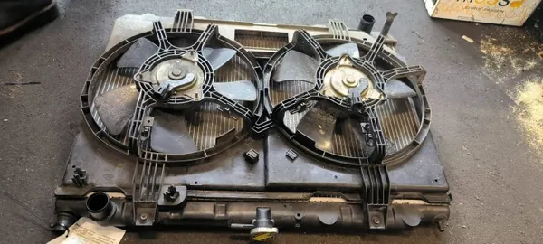 Qashqai j10 2.0dci chłodnica wody klimy wentylator image 3