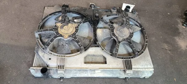 Qashqai j10 2.0dci chłodnica wody klimy wentylator image 4