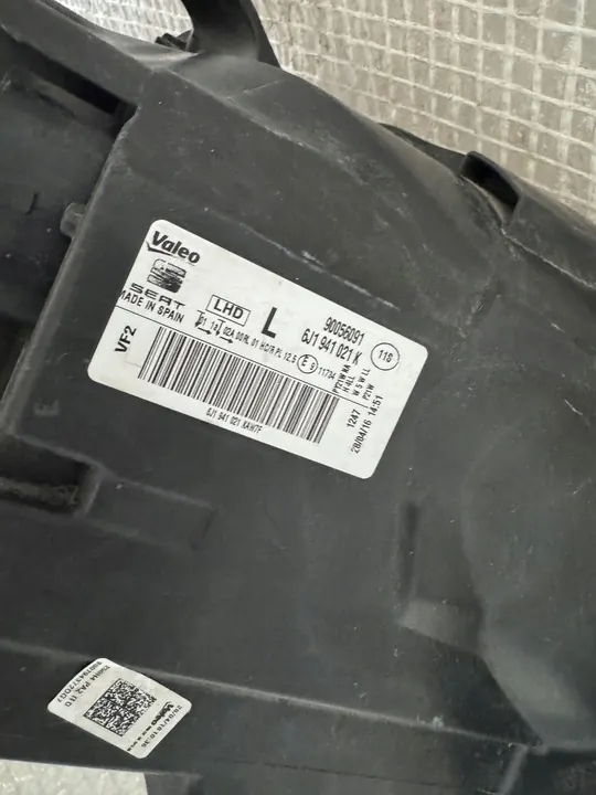 SEAT IBIZA 6J0 FAROL ESQUERDO DIANTEIRO image 5