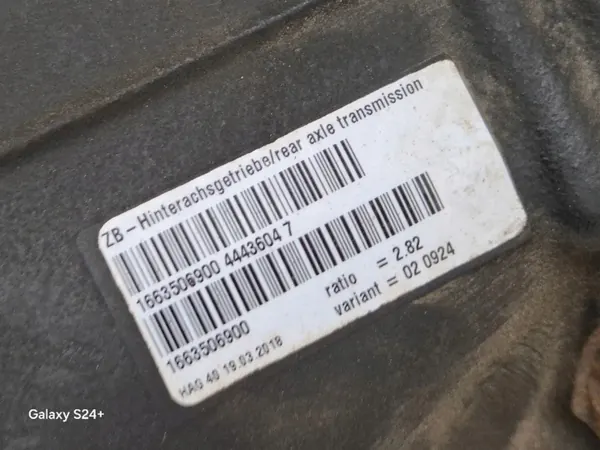 Achterdifferentieel MERCEDES-BENZ GLE W166 1663506900 image 3