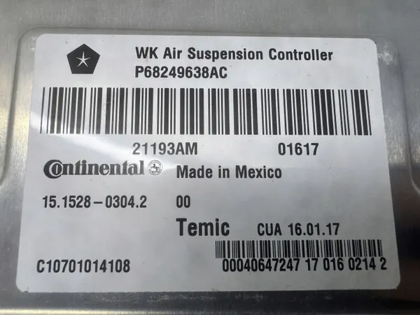 Módulo suspensão pneumática Jeep Grand Cherokee WK2 56029587AJ image 5