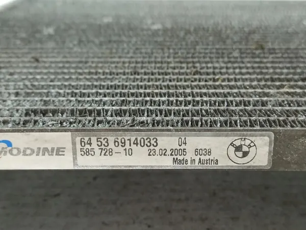 A/C Kondenseri BMW Z4 E85 E86 64536914033 image 5