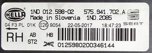 Farol de Neblina Direito Seat Leon III Lift / Ateca image 2