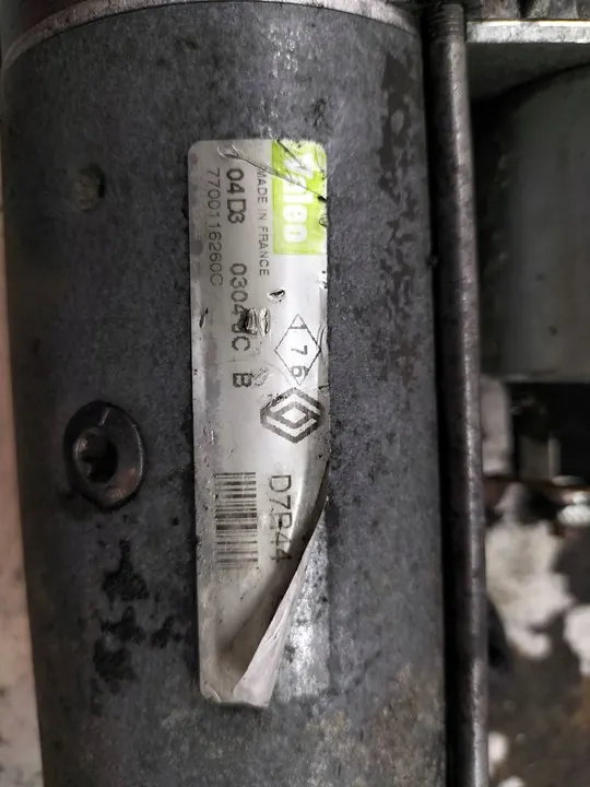 Motor de arranque Nissan Primastar I (2001-2014) 7700116260C image 5