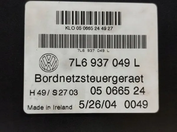 VW Comfortmodule OEM 7L6937049L voor Touareg 7P5 image 5