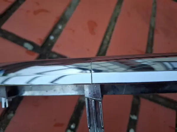 Front Bumper Chrome Trim Left Mazda 3 III Lift 16- BANE507K1 image 5