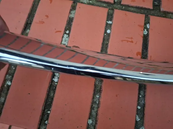 Front Bumper Chrome Trim Left Mazda 3 III Lift 16- BANE507K1 image 7