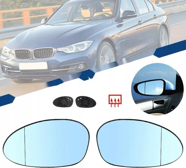 Vidro do espelho OEM Aquecido Asférico Azul image 3