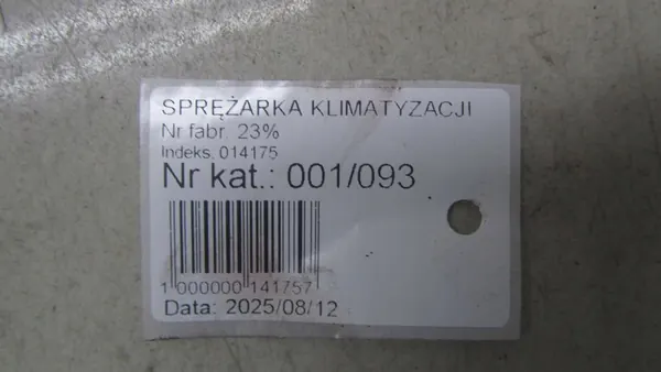 Compressore Aria Condizionata DACIA LODGY 1.3 926005727R image 7