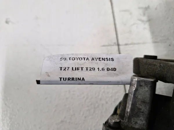 TOYOTA AVENSIS T27 T29 1.6 D4D Turbo 54359700056 image 10