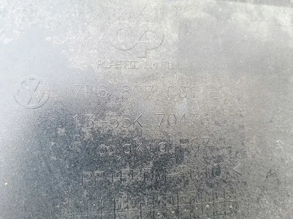 Spoiler paraurti anteriore VW Touareg 7P 2010-2014 image 7