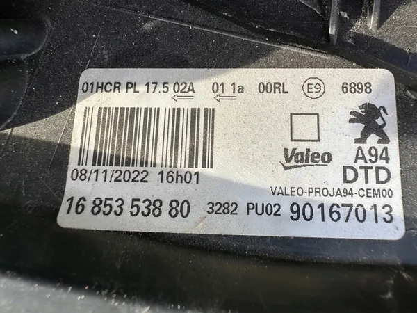 PEUGEOT 2008 I LIFT 16-19 Oikea Ajovalo 1685353880 image 5