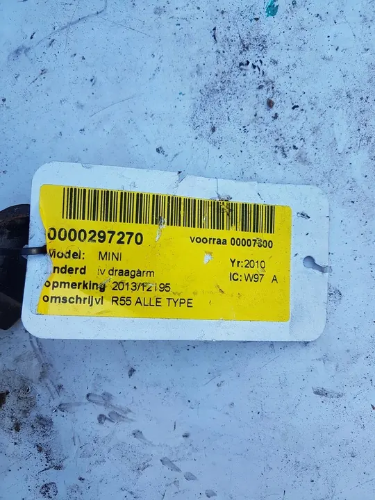 Braccio di Controllo Anteriore Sinistro Mini Cooper R56 6772301 image 3