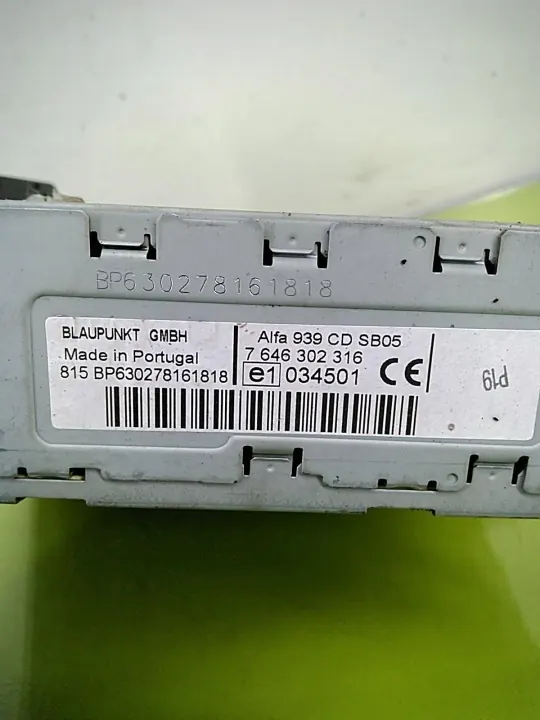 Rádio OEM 1560730930 para Alfa Romeo 159 2005-2011 image 5