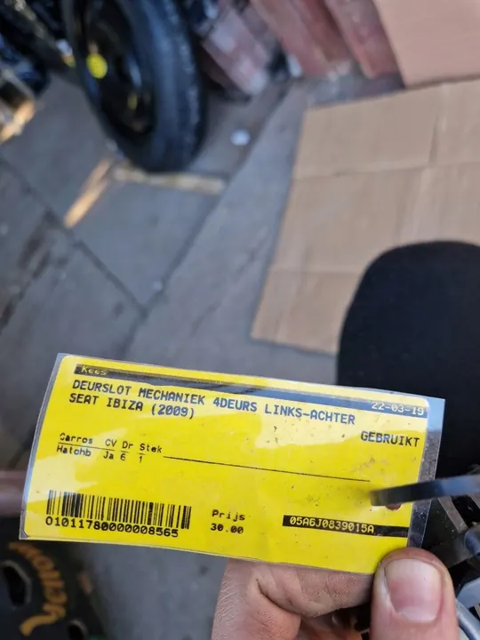Linker voorportierslot Seat Ibiza IV 5N1837015D image 2