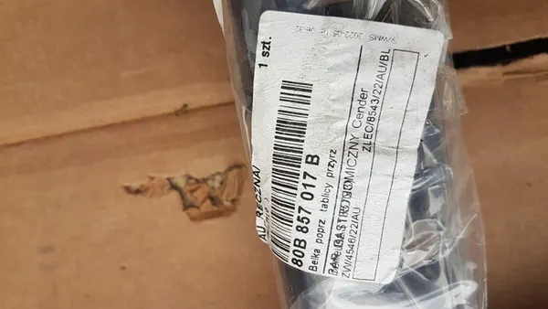 Audi Q5 SQ5 2021 Suporte de painel OEM 80B857017 image 2