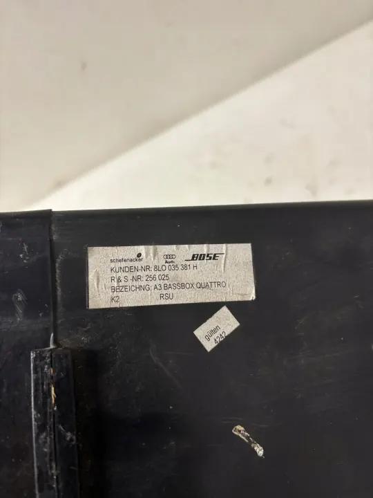 Subwoofer Bose OEM 8L0035381H para Audi A3 8L image 4