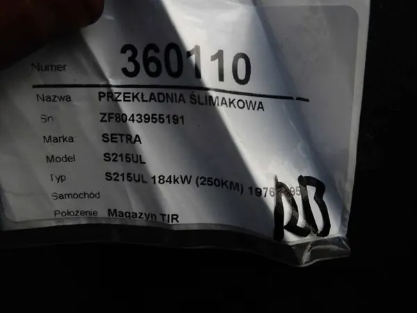 Lenkgetriebe OEM LORK-838-1000016392 für Setra 200 image 6