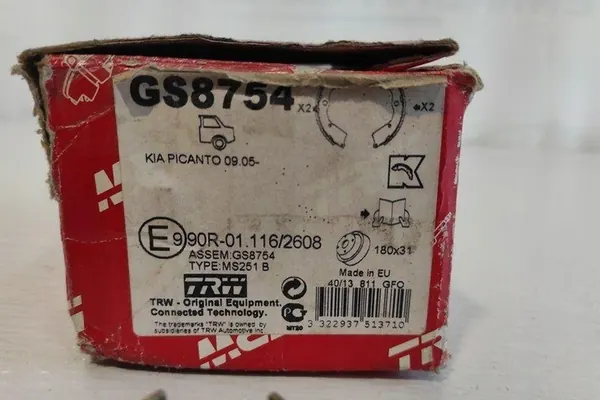 Achterremblokken KIA SORENTO I (JC) KIA5835007A00 image 3