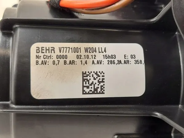 Värmefläkt Mercedes W212 image 5