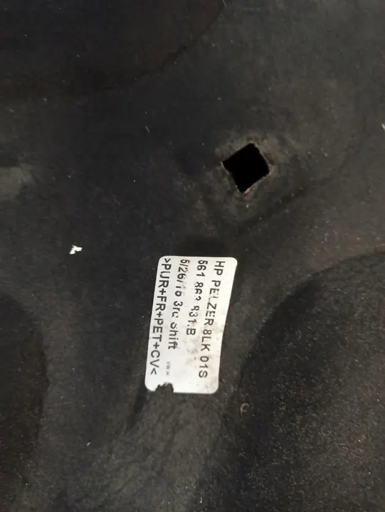 VOLKSWAGEN PASSAT B7 USA Motorhaubenisolierung 561863831B image 3