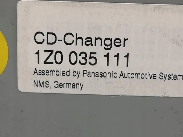 Changeur CD/DVD Skoda Octavia Mk1 OEM 1Z0035111 image 4