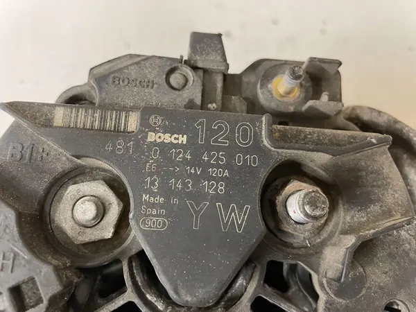 Vaihtovirtageneraattori OPEL CORSA C 1.2L 2004 0124425010 image 6