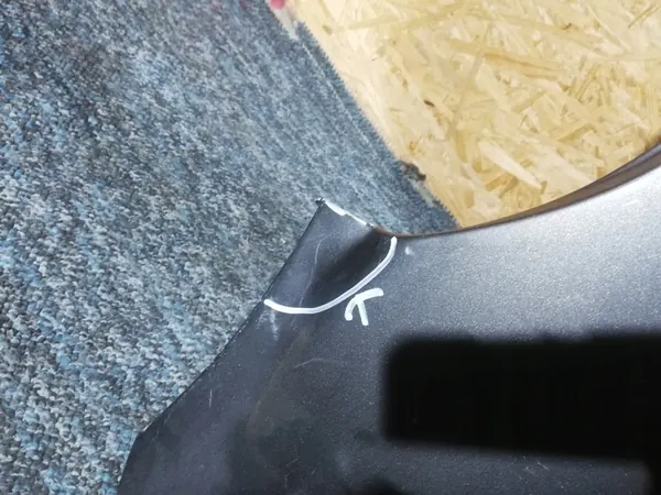 Fram Höger Skärm Peugeot 2008 I KHK image 2