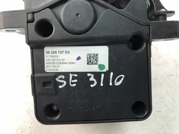 Pomo de mudanças OEM 98205727DX Peugeot 3008 2012 image 3