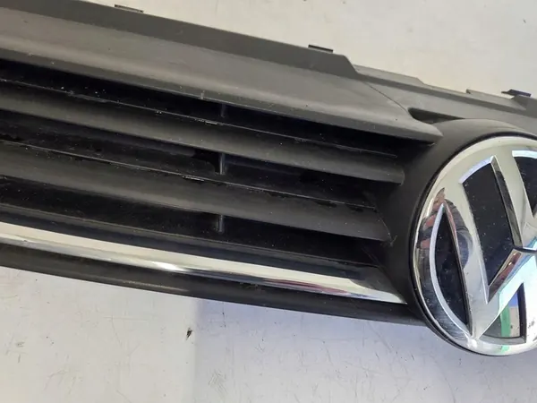 VW Polo V Lift Front Bumper Grill Left Right Chrome 2014-2017 OEM image 6