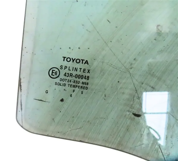 Toyota OE achter rechter deur glas OEM SZYBA TYLNA PRAWA image 3