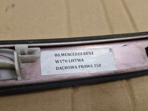 Mercedes-Benz W176 rechter daklijst OEM JHG65F6GHUJI image 9
