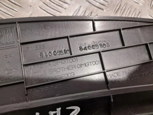 OEM 84009806 Taka tavaratilan hylly Camaro 2016 image 4