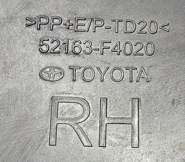 Griglia paraurti posteriore destra Toyota C-HR - 52163-F4020 image 2