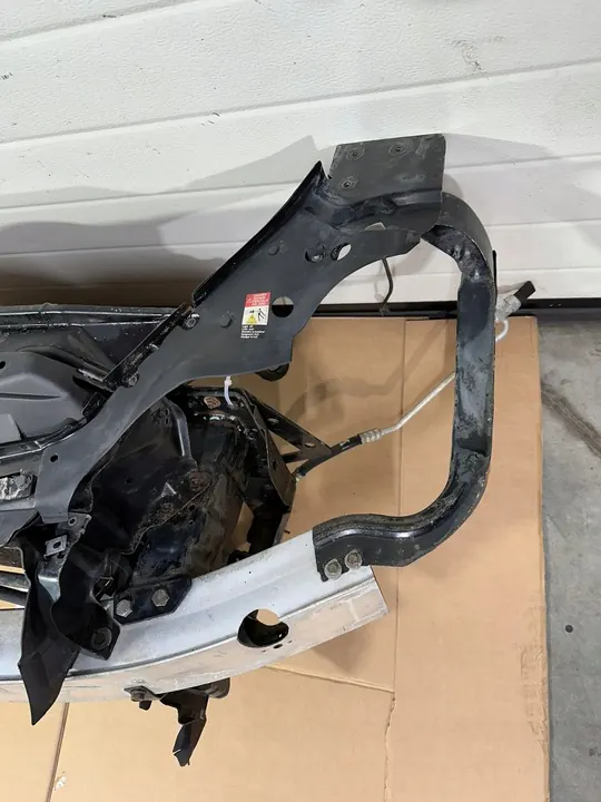 Painel frontal, radiador, ventilador, reforço Mercedes SL R230 image 3