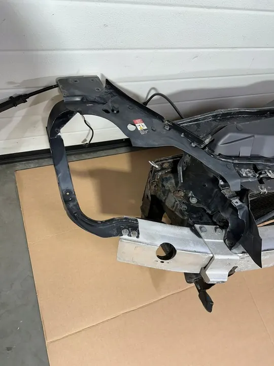 Painel frontal, radiador, ventilador, reforço Mercedes SL R230 image 4