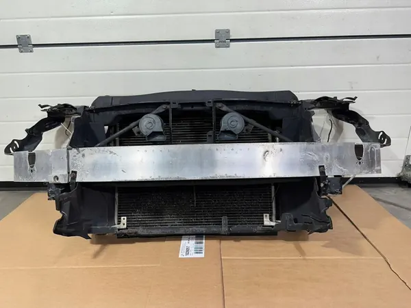 Painel frontal, radiador, ventilador, reforço Mercedes SL R230 image 5