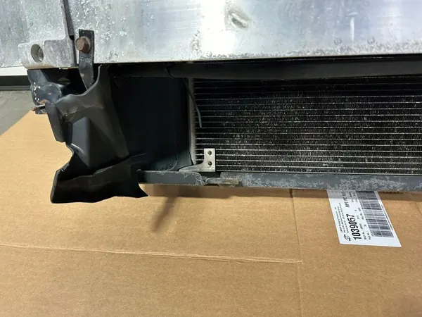 Painel frontal, radiador, ventilador, reforço Mercedes SL R230 image 6